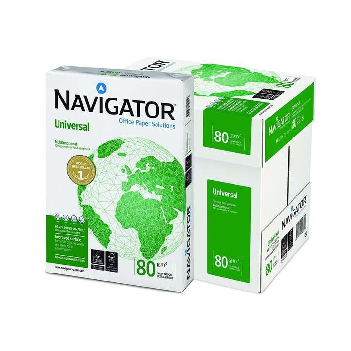 Navigator Papel A4 80gr. 210x297mm (500 Hojas) Blanco