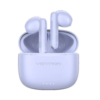 Vention Auriculares Bluetooth 5.3 con Estuche de Carga - 6h Autonomia - Elf E03 - Color Violeta