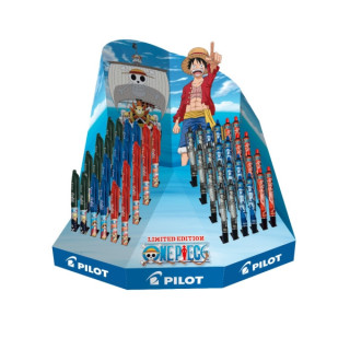 Pilot One Piece Expositor de 24 Boligrafos Frixion Ball + 24 Boligrafos Frixion Ball Plus - Borrables - Recargables - Colores S