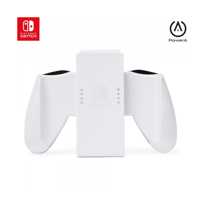 PowerA Comfort Grip Joy-Con para Nintendo Switch - Color Blanco