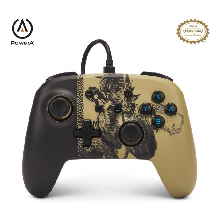 PowerA Mando con Cable Enhanced para Nintendo Switch - Ancient Archer