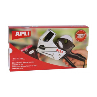 Apli Maquina Etiquetadora de Precios Premium - 1 Linea - 8 Caracteres - Facil Uso - Cambio Rapido de Digitos - Instalacion Senc
