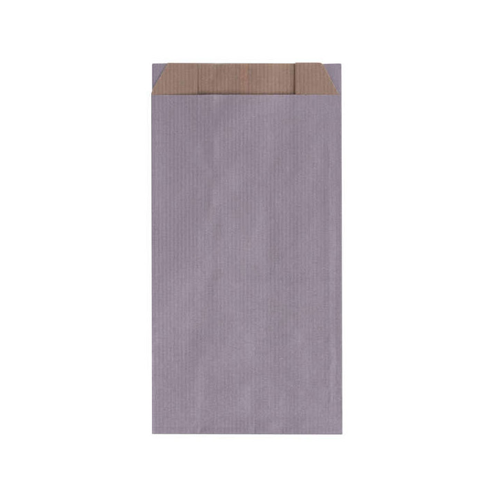 Apli Pack de 250 Sobres Kraft 11x21x5cm - Papel Kraft 50g/m² - Reutilizables y Reciclables - Color Plata
