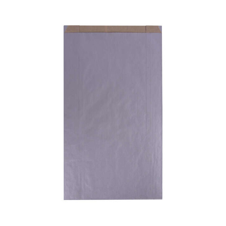 Apli Sobres Kraft Plata 18x32x6mm - Papel Kraft 50g/m² - Reutilizables y Reciclables - Pack de 250