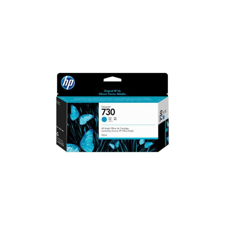 HP 730 Cyan Cartucho de Tinta Original - P2V62A