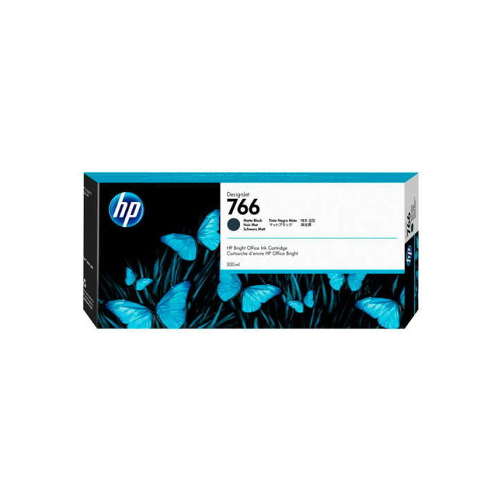 HP 766 Negro Mate Cartucho de Tinta Original - P2V92A