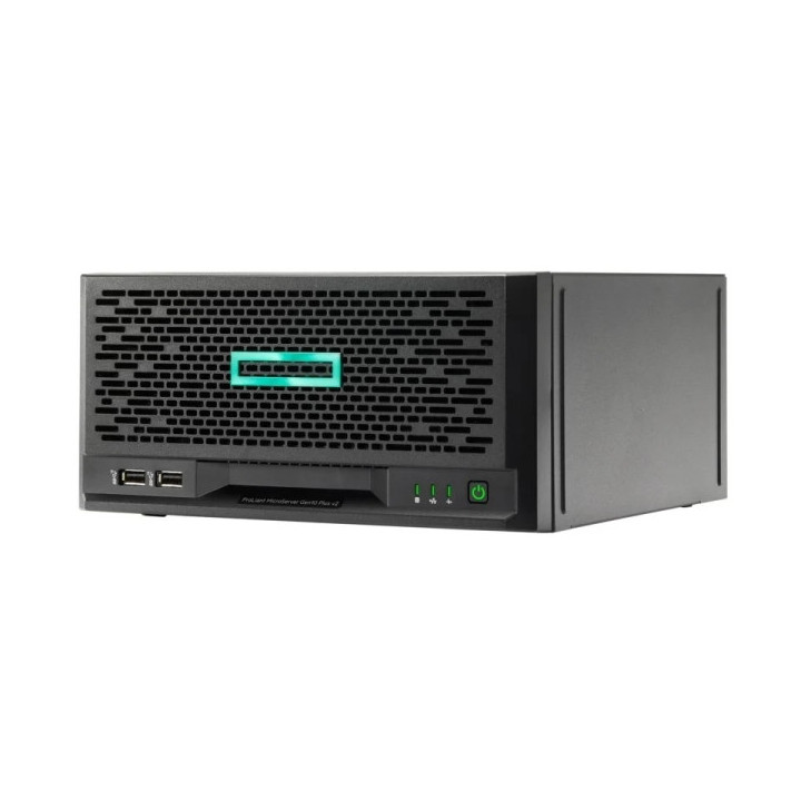 HPE ProLiant MicroServer Gen10 Plus V2 Servidor Intel Xeon E-2314 - 32GB - 2TB SSD - DisplayPort y VGA - USB-A 3.2 Gen1 y Gen2