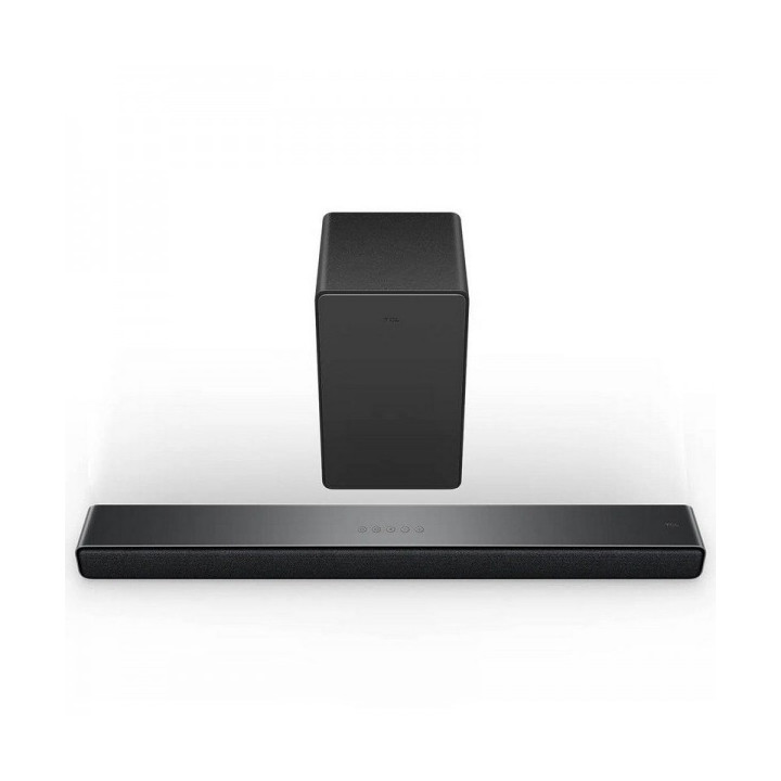 TCL P733WE Barra de Sonido con Subwoofer Inalambrico 110W - Salida de Audio 3.1 Canales - Bluetooth 5.2