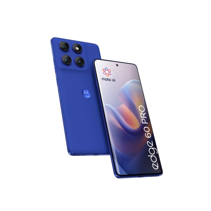 Motorola Moto Edge 60 PRO 5G Smartphone Pantalla 6.67" - 12GB - 512GB - Camara 50mp - Bateria 6000mAh - Color Azul