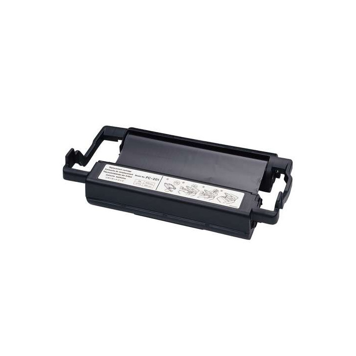 Brother PC201 Cartucho y Rollo de Transferencia Termica Original - 1 Rollo
