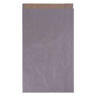 Apli Sobres Kraft Plata 24x43x7mm - Papel Kraft 50g/m² - Reutilizables y Reciclables - Pack de 250