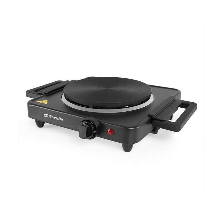 Orbegozo PE 2815 Placa Electrica Plegable - Alto Rendimiento 1500W - Asas Plegables - Indicador Luminoso - Sistema de Seguridad