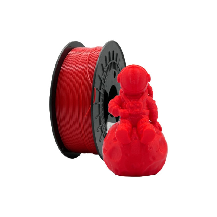 Filamento 3D PETG - Diametro 1.75mm - Bobina 1kg - Color Rojo