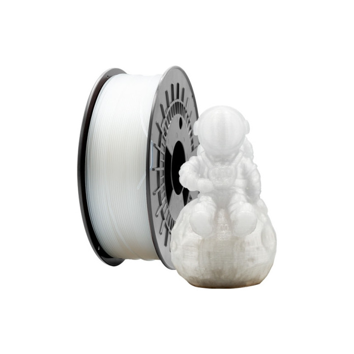 Filamento 3D PETG - Diametro 1.75mm - Bobina 1kg - Color Transparente