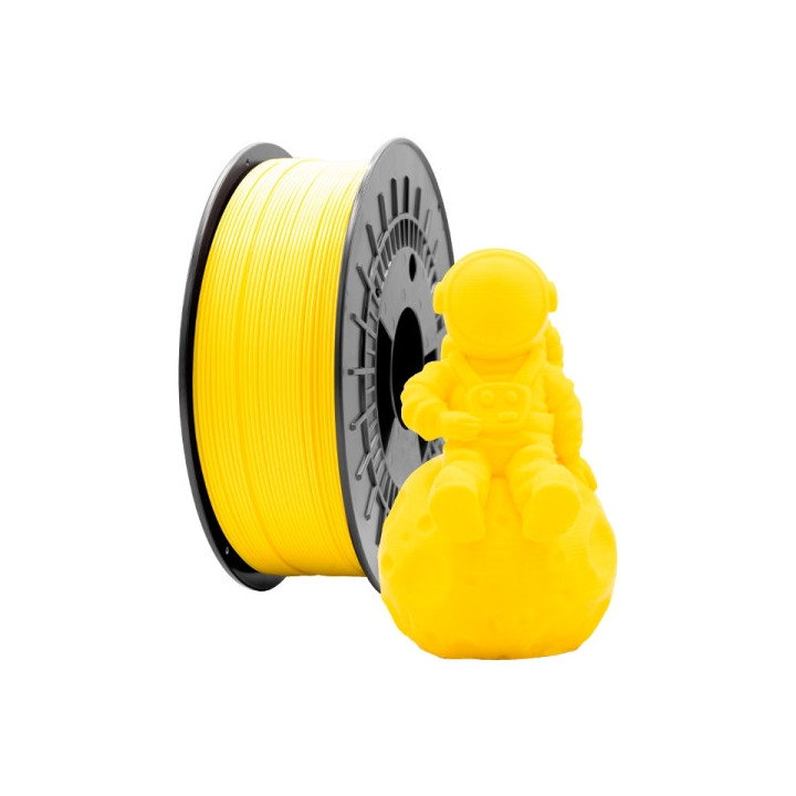 Filamento 3D PETG - Diametro 1.75mm - Bobina 1kg - Color Amarillo