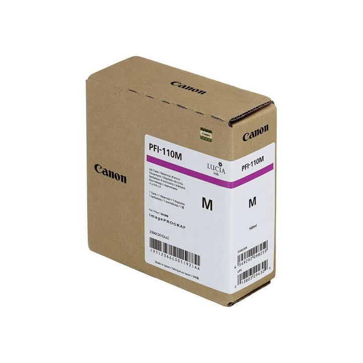 Canon PFI110 Magenta Cartucho de Tinta Original - 2366C001