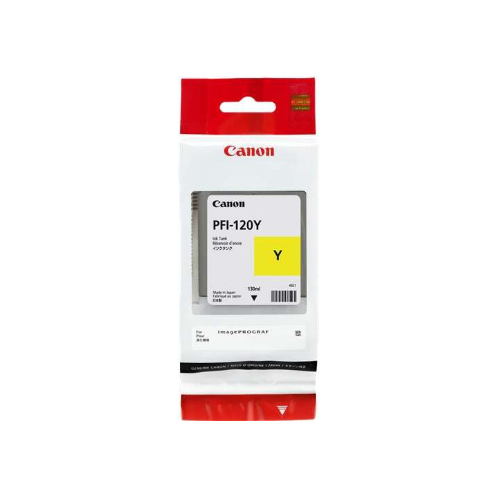 Canon PFI120 Amarillo Cartucho de Tinta Original - 2888C001
