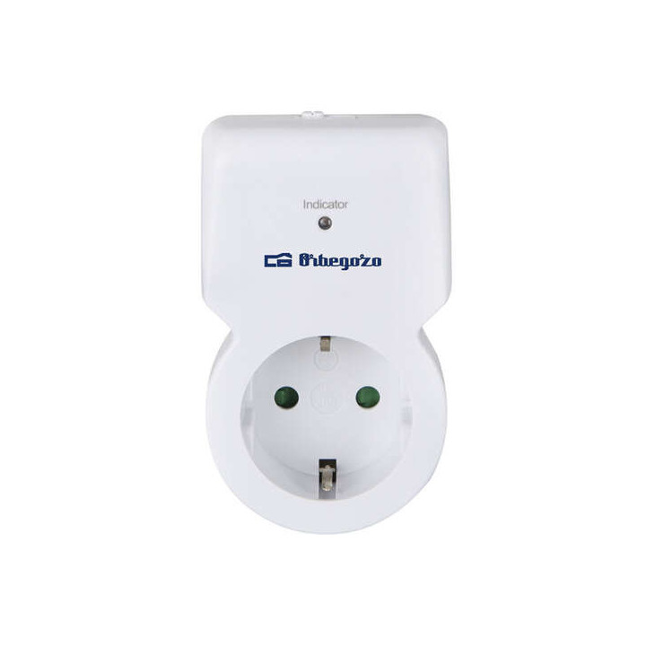 Orbegozo Pg 30 Enchufe Inalambrico con Mando a Distancia - Controla tus Dispositivos a Distancia - 4 Frecuencias Posibles - Alc