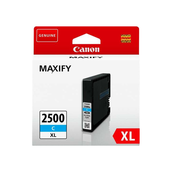 Canon PGI2500XL Cyan Cartucho de Tinta Original - 9265B001
