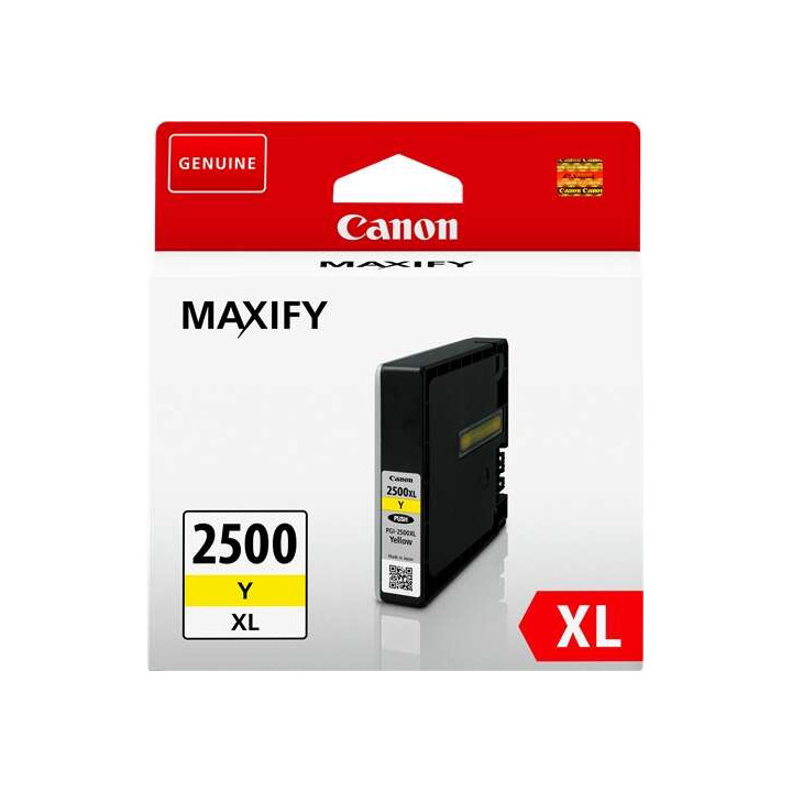 Canon PGI2500XL Amarillo Cartucho de Tinta Original - 9267B001