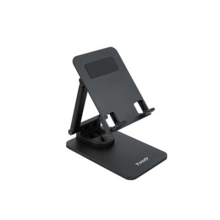 Tooq Soporte de Sobremesa Ajustable para Móvil o Tablet de hasta 12.9” - Color Negro