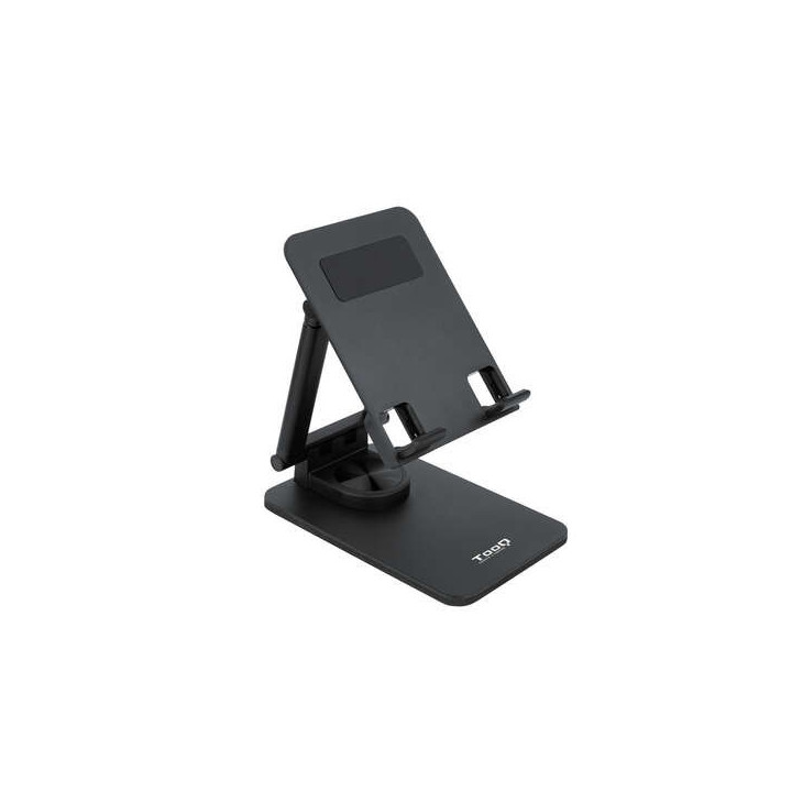 Tooq Soporte de Sobremesa Ajustable para Móvil o Tablet de hasta 12.9” - Color Negro