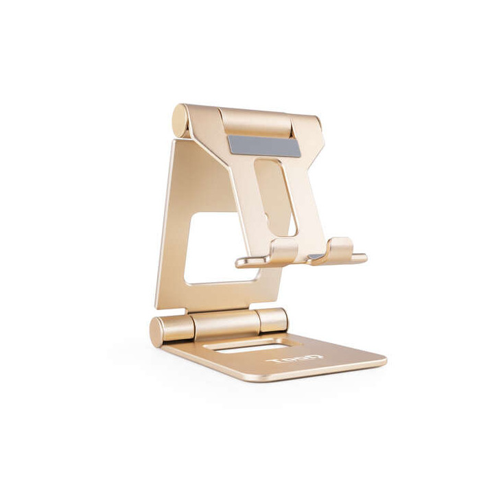 Tooq Soporte de Sobremesa Ajustable para Smartphone/Tablet hasta 10"
