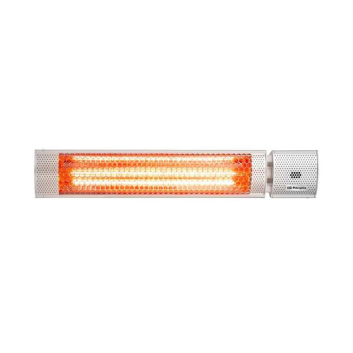 Orbegozo PHF 50 Estufa Infrarrojos - Calor Instantaneo y Eficiente para Interior y Exterior - Potencia de 2000W - IP-55 Resiste