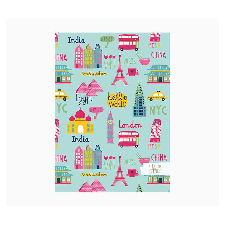 Pictura Cuaderno A5 - 15x21cm - 48 Paginas con Lineas - Papel con Certificacion FSC