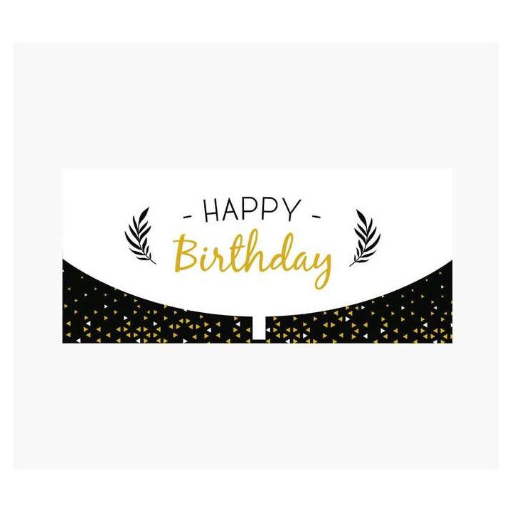 Pictura Money Cards Tarjeta de Felicitacion de Cumpleaños - Tamaño 21.3x9.6cm - Embolsada en Celofan - Incluye Sobre Blanco -