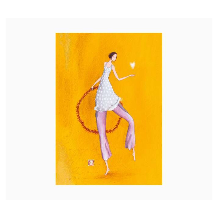 Pictura Gaëlle Boissonnard Cuaderno A6 Grapado - 10.5x15cm - 48 Paginas con Lineas - Papel con Certificacion FSC