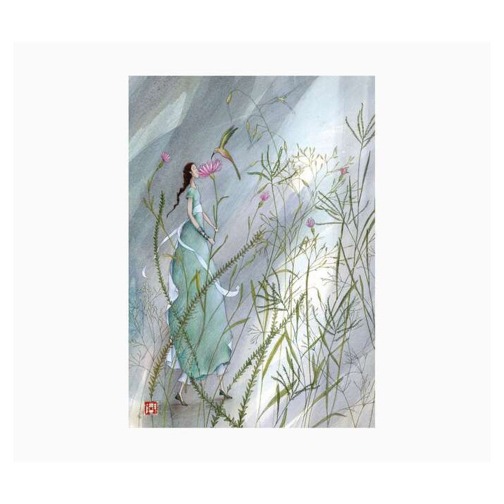 Pictura Gaëlle Boissonnard Cuaderno A6 Grapado - 10.5x15cm - 48 Paginas con Lineas - Papel con Certificacion FSC