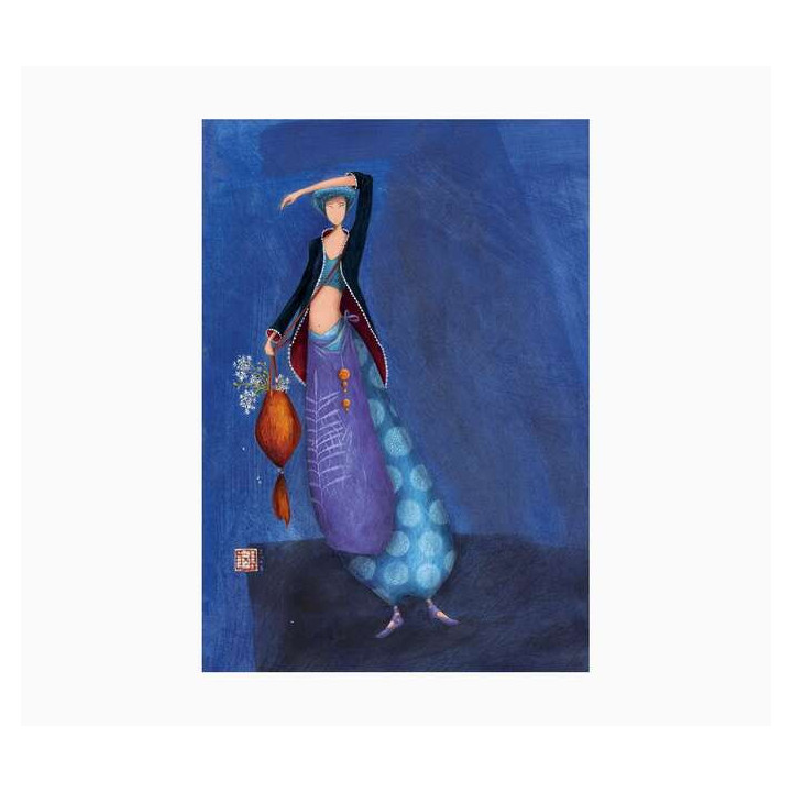 Pictura Gaëlle Boissonnard Cuaderno A6 Grapado - 10.5x15cm - 48 Paginas con Lineas - Papel con Certificacion FSC