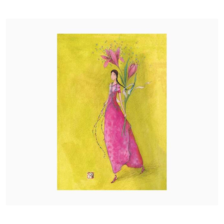 Pictura Gaëlle Boissonnard Cuaderno A6 Grapado - 10.5x15cm - 48 Paginas con Lineas - Papel con Certificacion FSC