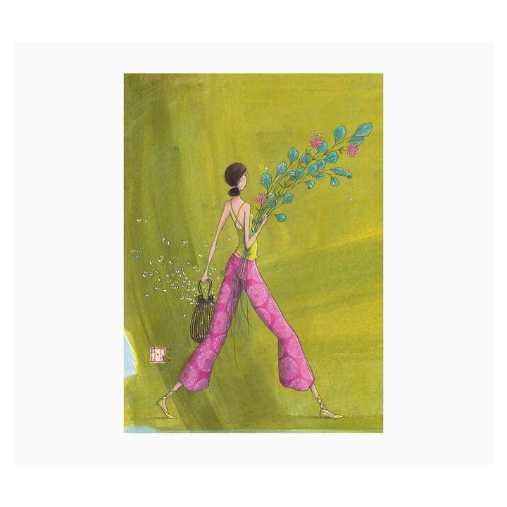 Pictura Gaëlle Boissonnard Cuaderno A5 Grapado - 15x21cm - 48 Paginas con Lineas - Papel con Certificacion FSC