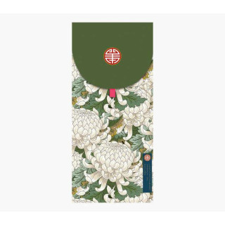 Pictura Tarjeta Money Cards - Tarjeta de Regalo Tipo Sobre Vertical - Tematica de Flores - 9.6x21.3cm - Embolsada Individualmen