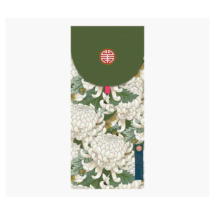 Pictura Tarjeta Money Cards - Tarjeta de Regalo Tipo Sobre Vertical - Tematica de Flores - 9.6x21.3cm - Embolsada Individualmen