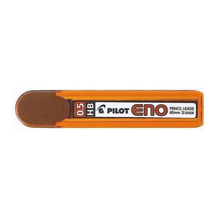Pilot Caja de 12 Minas ENO 0.5 para Portaminas - Dureza HB - Trazo 0.5mm