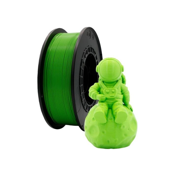 Filamento 3D PLA - Diametro 1.75mm - Bobina 1kg - Color Verde Manzana
