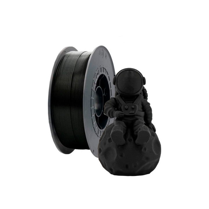 Filamento 3D PLA - Diametro 1.75mm - Bobina 1kg - Color Negro