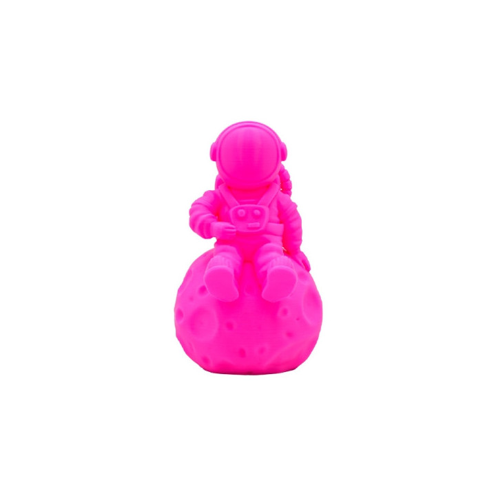 Filamento 3D PLA - Diametro 1.75mm - Bobina 1kg - Color Rosa Fluorescente