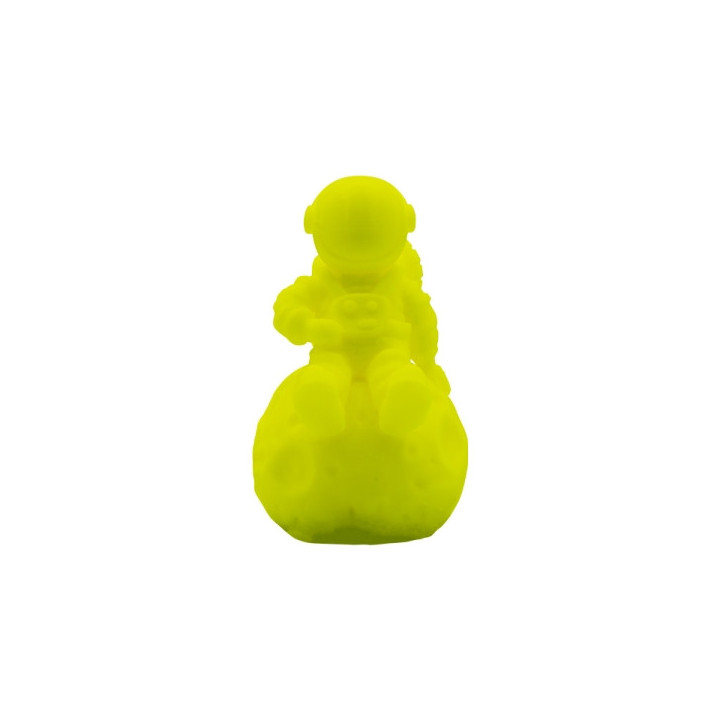 Filamento 3D PLA - Diametro 1.75mm - Bobina 1kg - Color Amarillo Fluorescente