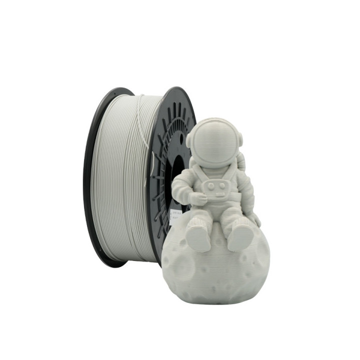Filamento 3D PLA - Diametro 1.75mm - Bobina 2.5kg - Color Gris