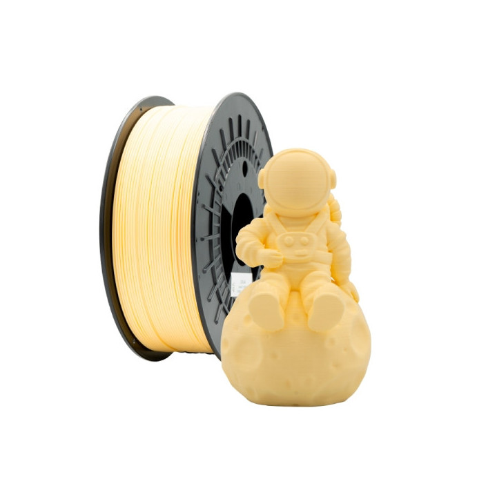 Filamento 3D PLA MATE - Diametro 1.75mm - Bobina 1kg - Color Crema