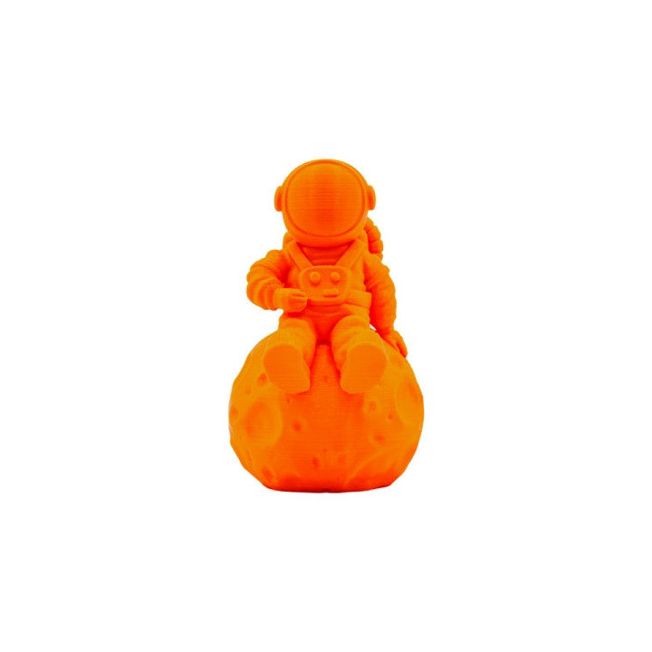 Filamento 3D PLA - Diametro 1.75mm - Bobina 1kg - Color Naranja