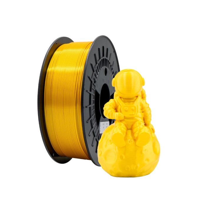 Filamento 3D PLA SILK - Diametro 1.75mm - Bobina 1kg - Color Oro