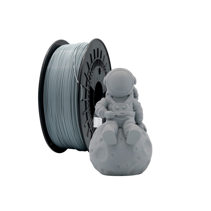 Filamento 3D PLA TOUGH - Diametro 1.75mm - Bobina 1kg - Color Gris