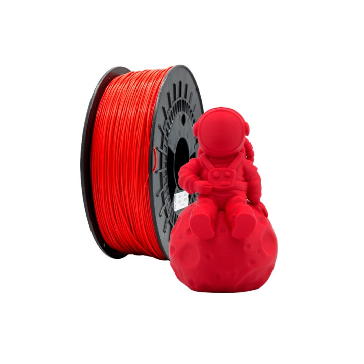 Filamento 3D PLA TOUGH - Diametro 1.75mm - Bobina 1kg - Color Rojo