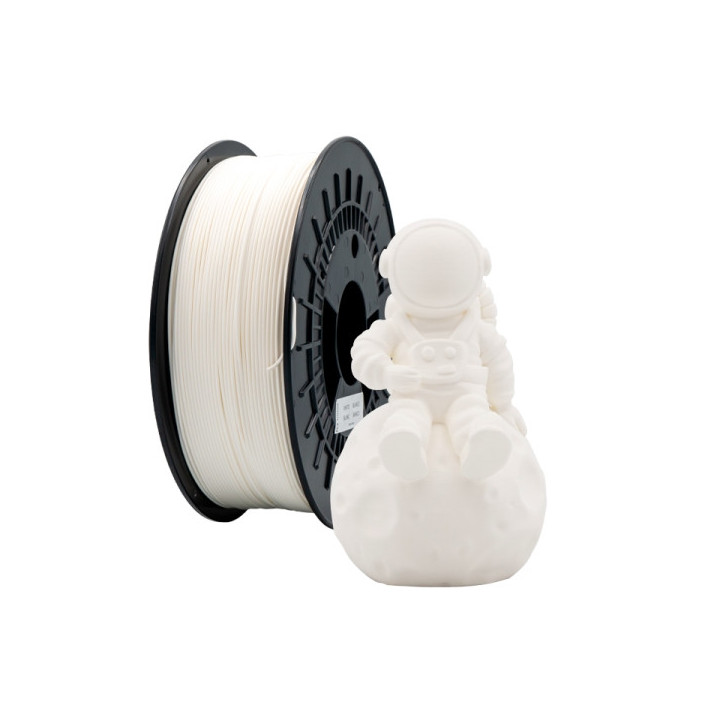 Filamento 3D PLA TOUGH - Diametro 1.75mm - Bobina 1kg - Color Blanco