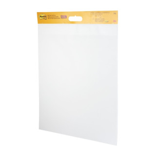 Post-It Super Sticky Pack de 2 Blocs de Reuniones con 20 Hojas Adhesivas Reposicionables - 58.4x50.8cm - 100% PEFC - Incluye 8